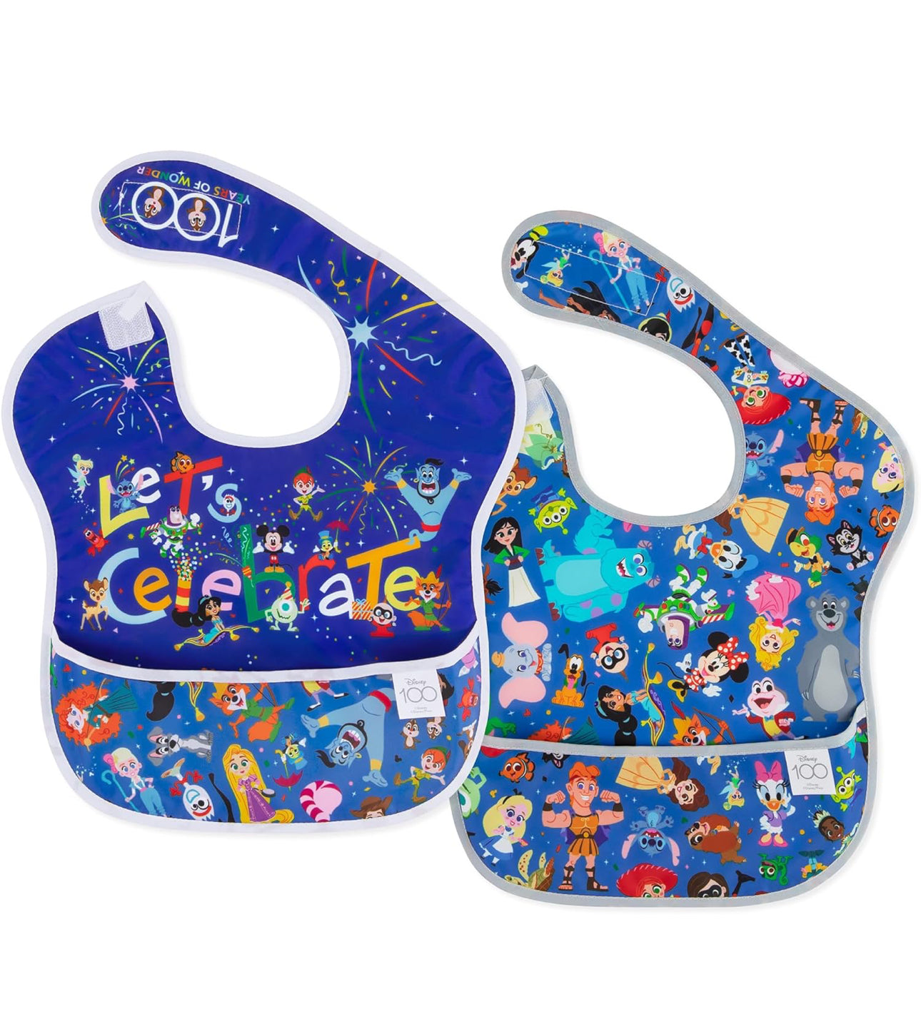BUMKINS - Disney造型超防水飯衣 (100週年特別版 I 背心款) SuperBibs