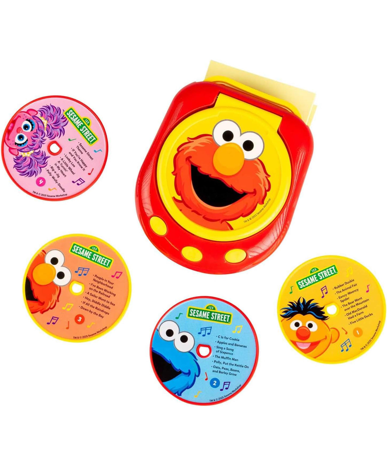Sesame Street - 芝麻街經典兒歌 CD player 圖書套裝