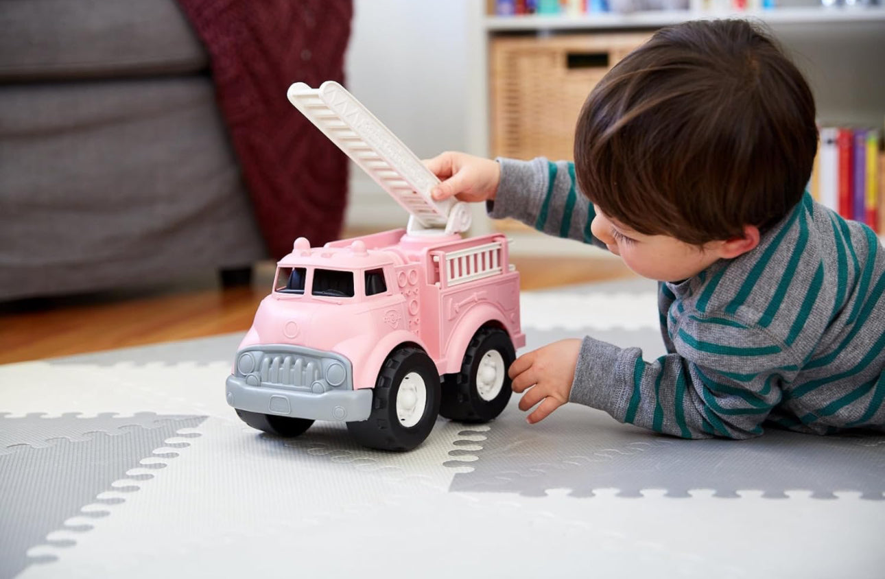 Green Toys - Fire Truck 消防車 (Red / Pink)