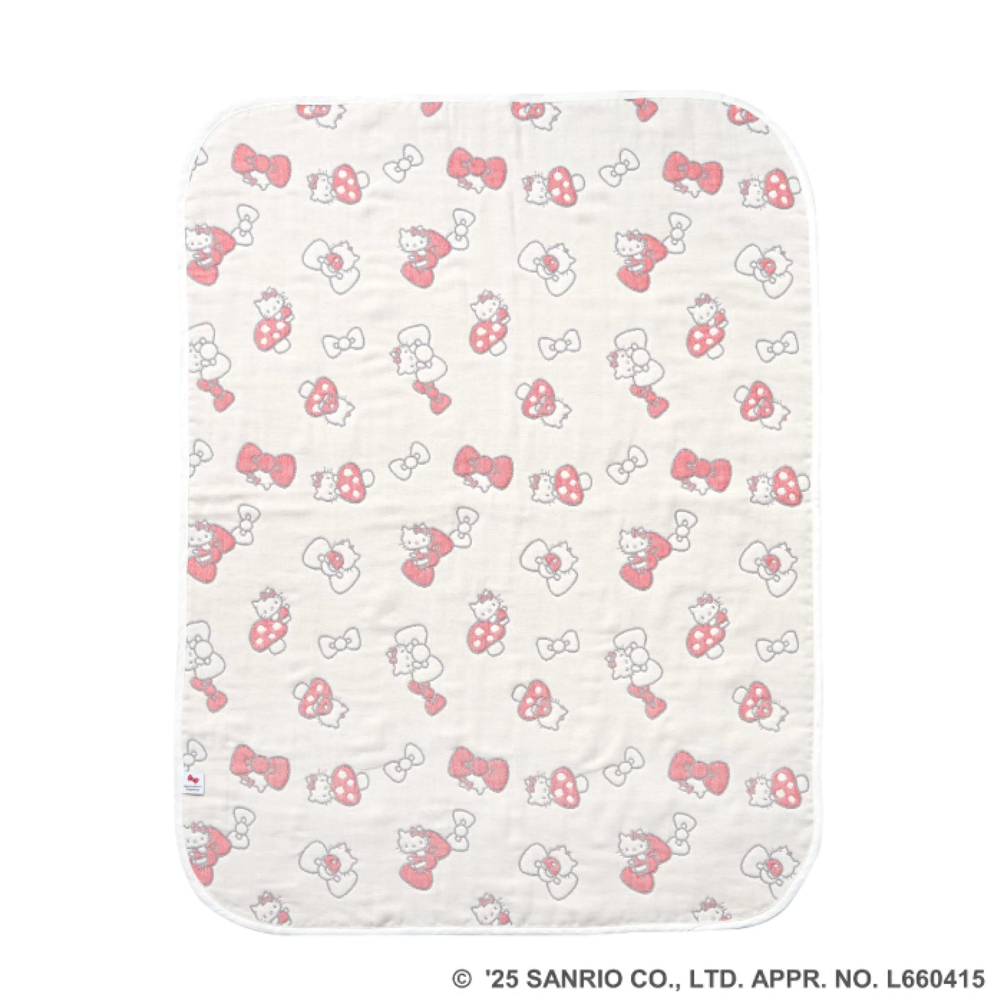 10mois - 日本製六重紗被 (Hello Kitty L size)