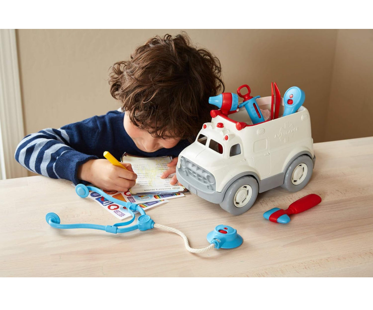 Green Toys - 救護車和醫生10件套 Play Set 🚑