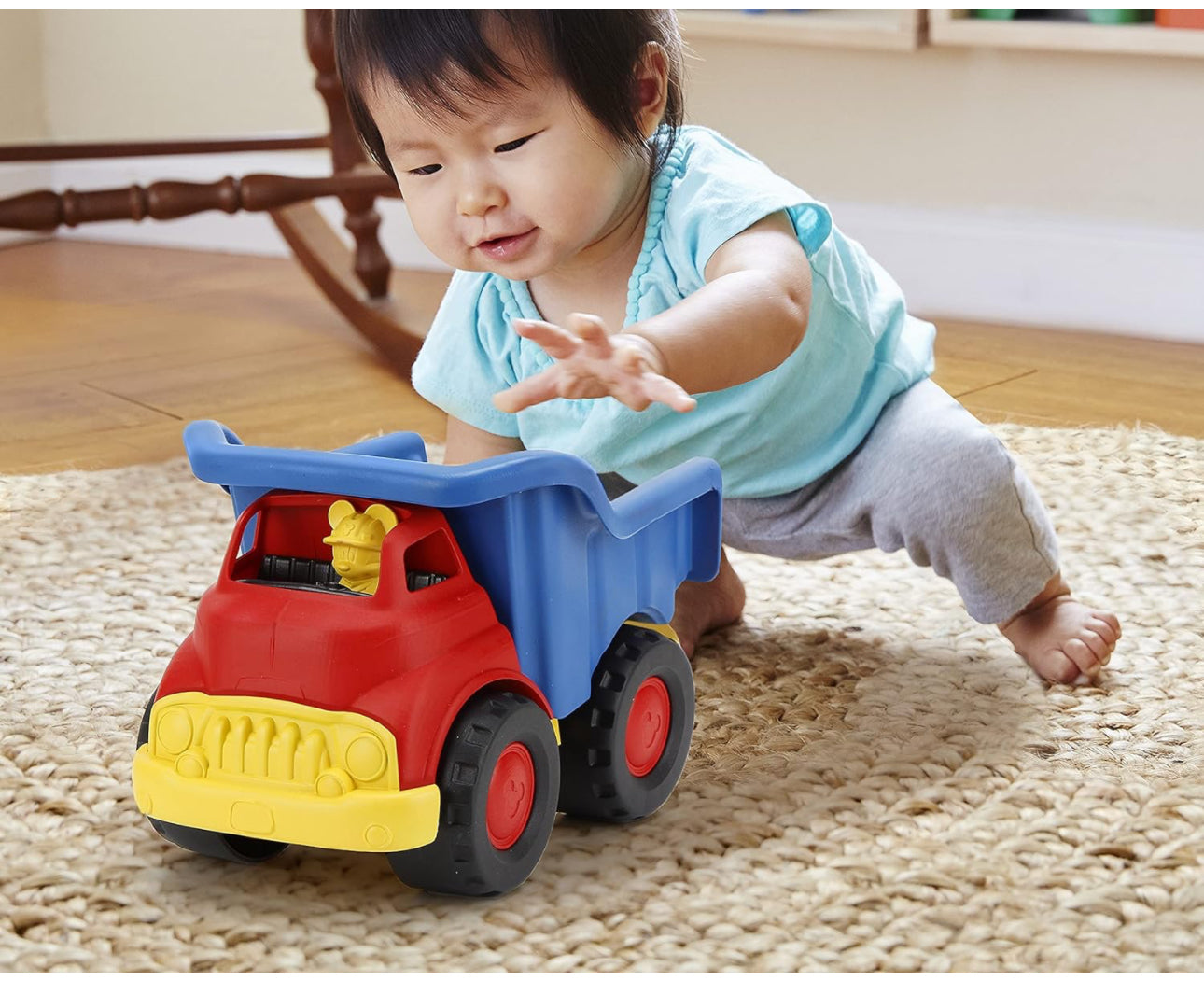 Green Toys x Disney - Mickey & Minnie Mouse Dump Truck