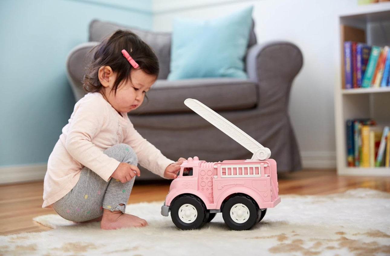 Green Toys - Fire Truck 消防車 (Red / Pink)