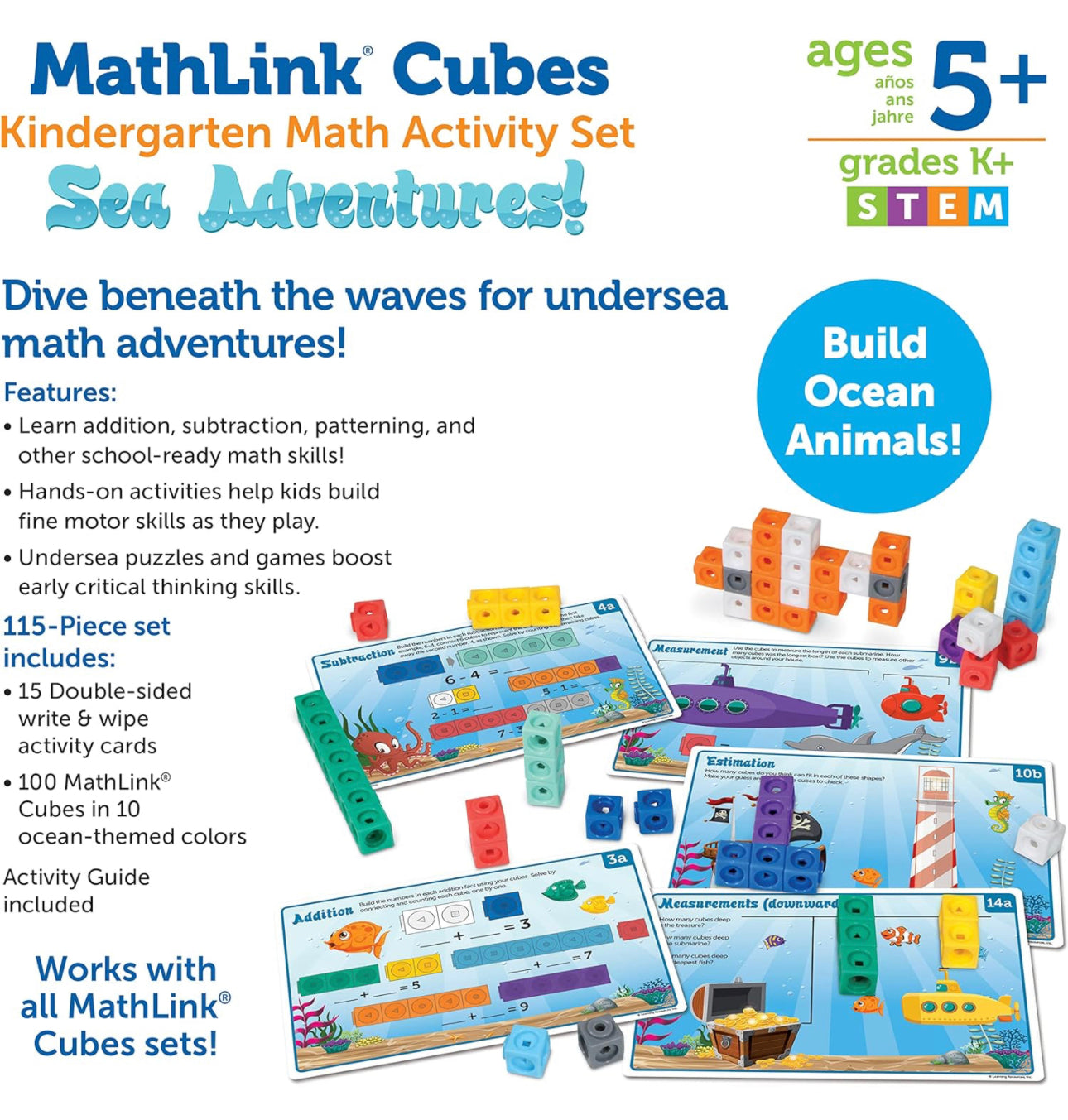 Learning Resources - Sea Adventures 數感訓練彩虹立方