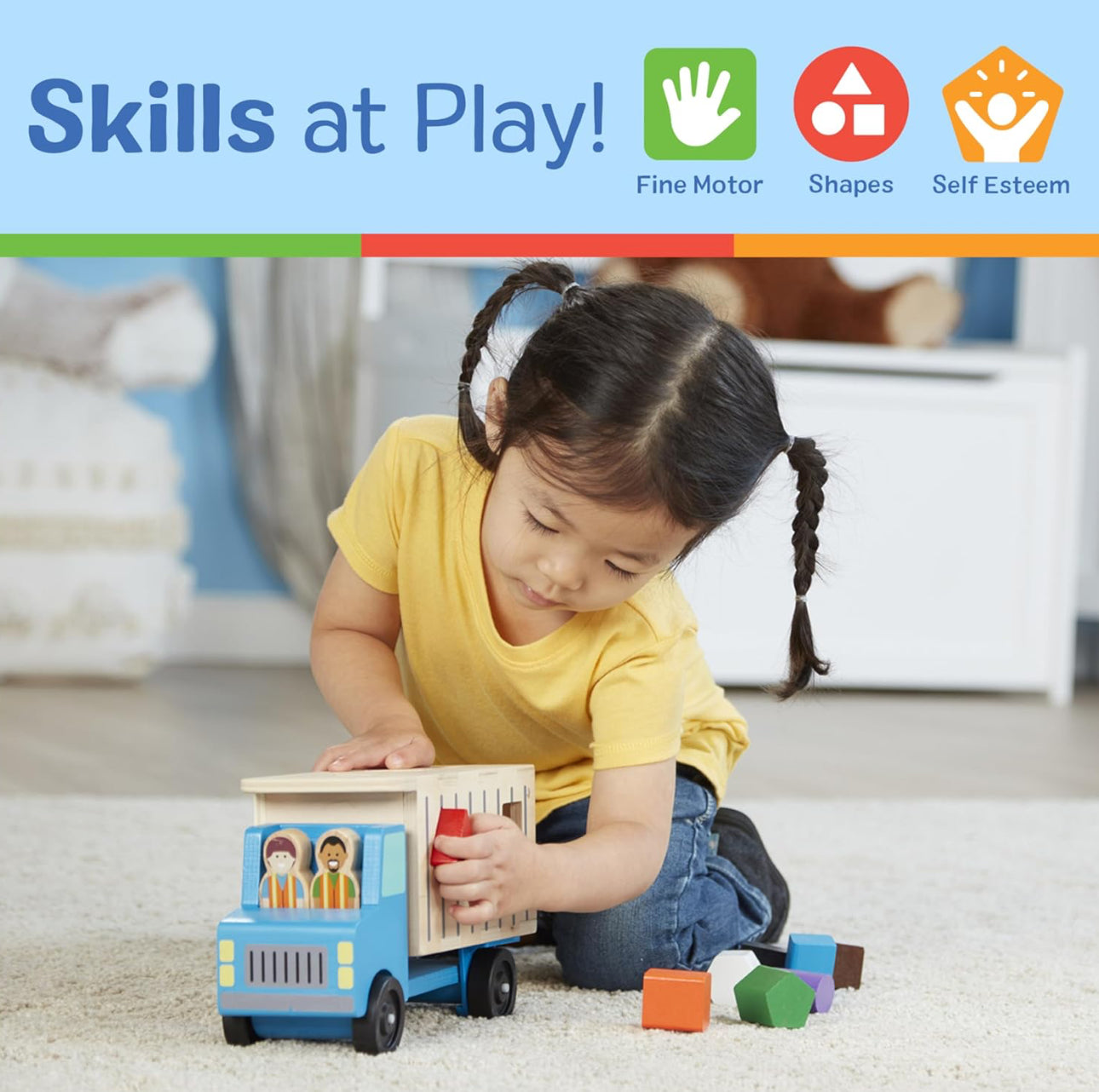 Melissa & Doug - 呠呠形狀巴士