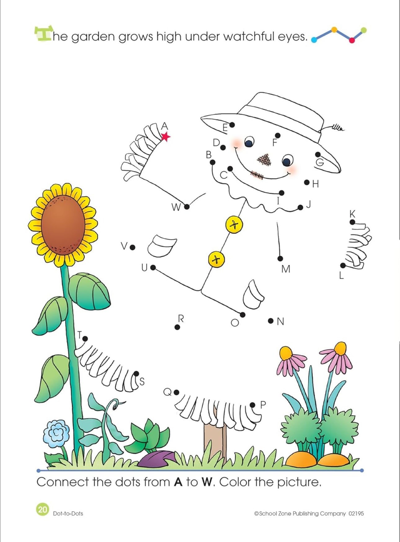 School Zone - Dot to Dots Workbook (Dot to Dots 32 pages)
