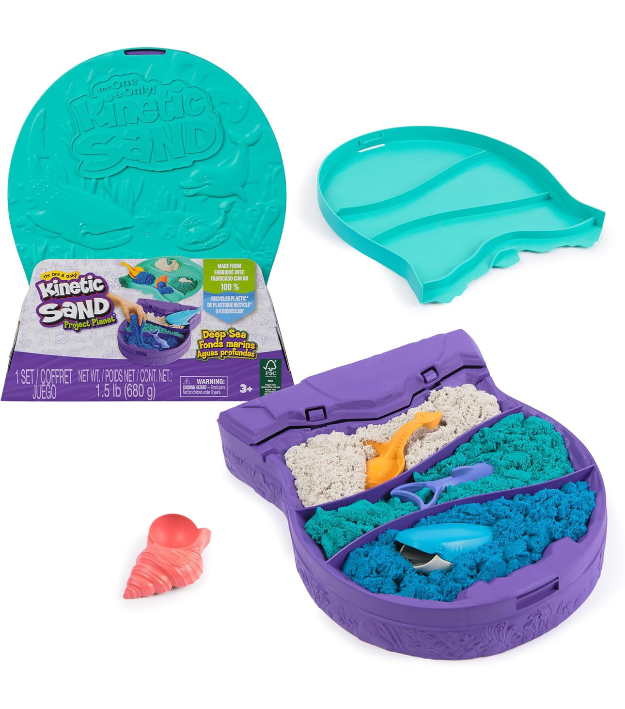 Kinetic Sand 動力沙 Project Planet Deep Sea Set