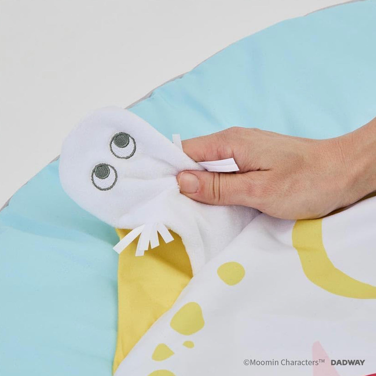 Moomin - 北歐風姆明拼布圓形 Play Mat