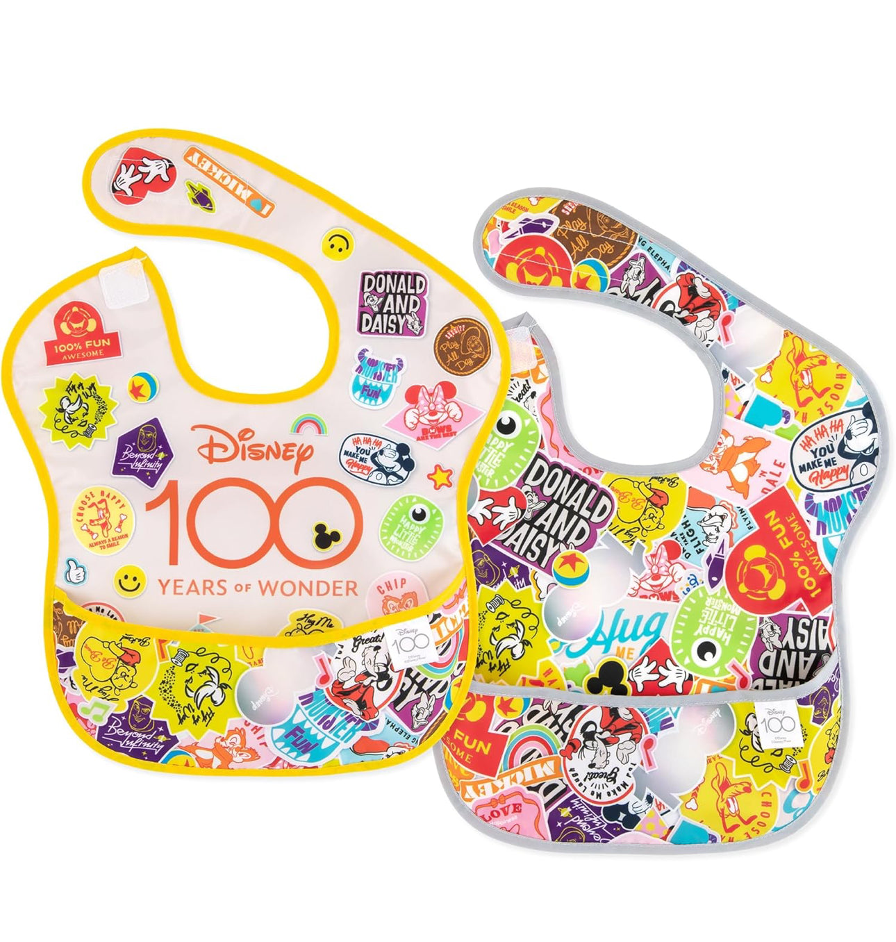 BUMKINS - Disney造型超防水飯衣 (100週年特別版 II 背心款) SuperBibs