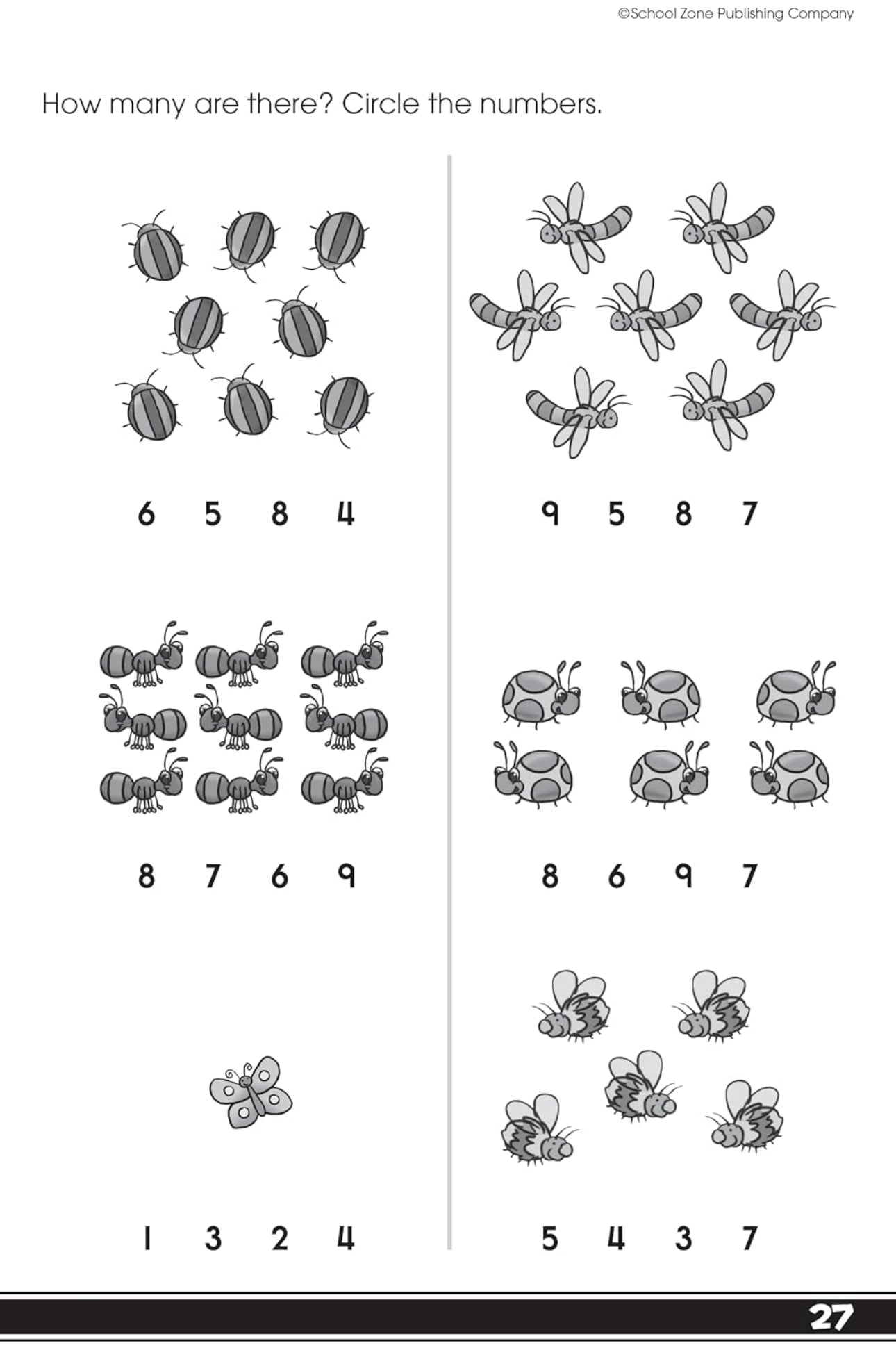 School Zone- Get Ready For Kindergarten Workbook (48 pages)