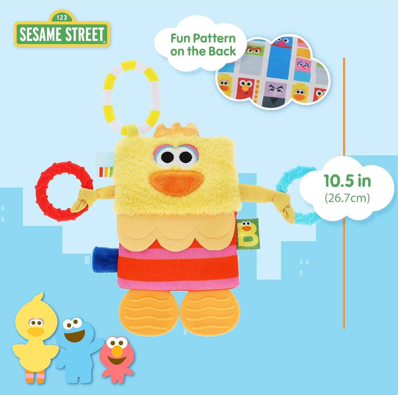 Sesame Street - 超得意芝麻街Big Bird觸感咬咬樂