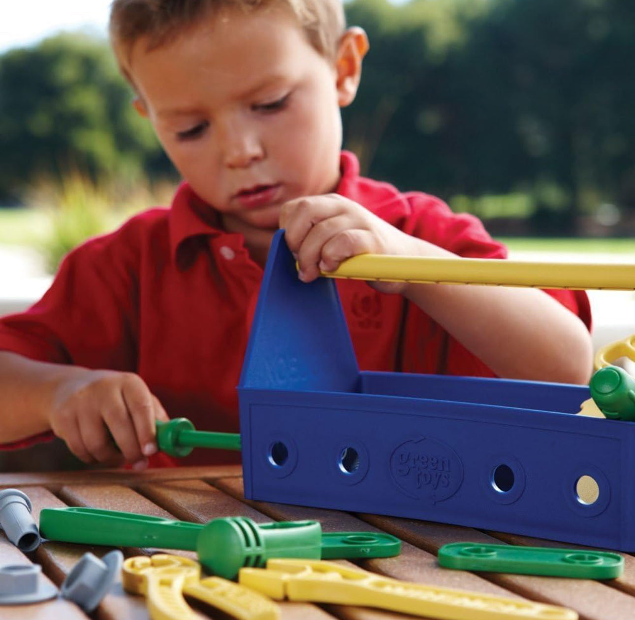 Green Toys - 工具組合15件套 Play Set (Pink / Blue)