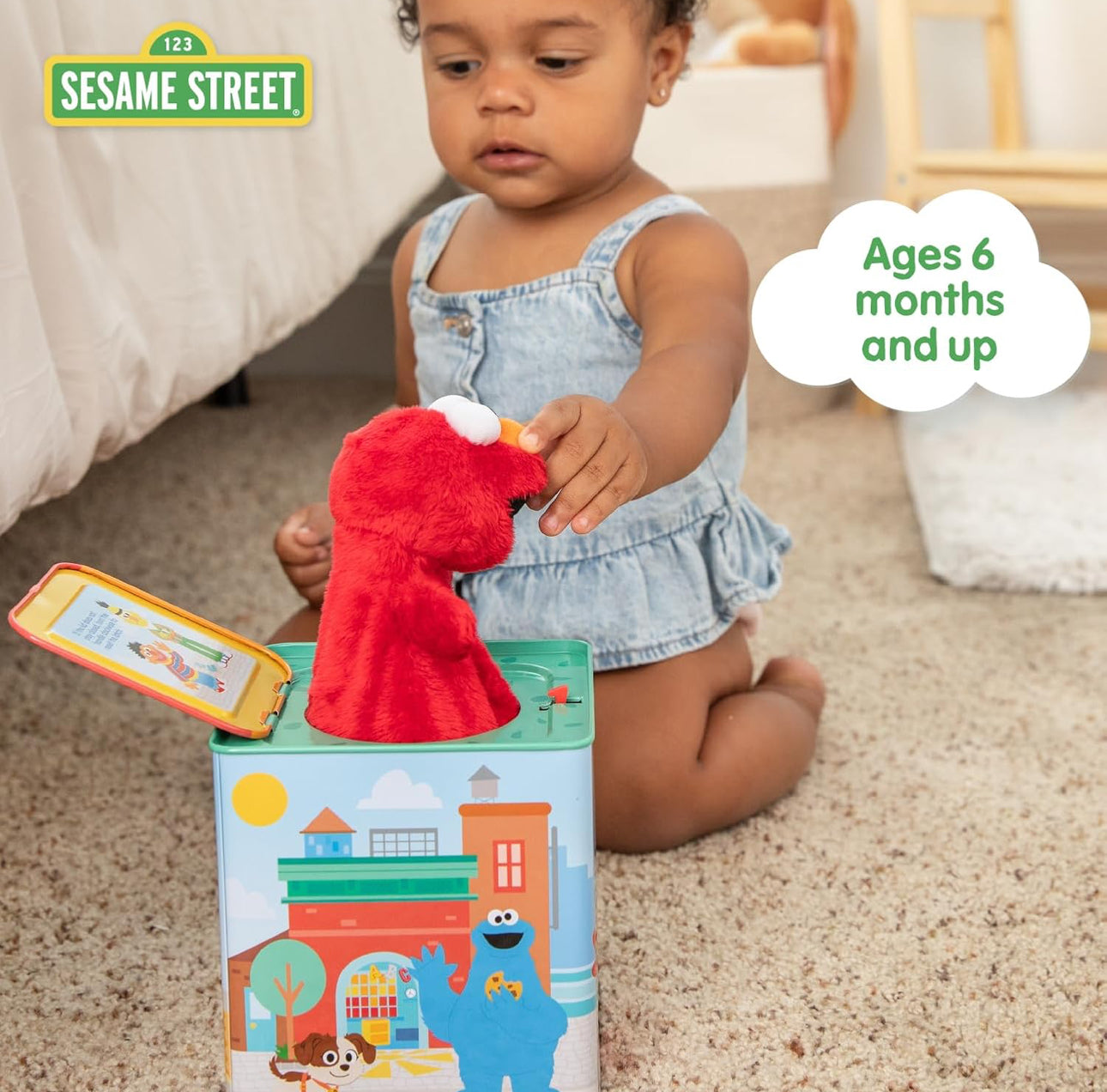 Sesame Street - Elmo Jack in the box 音樂盒