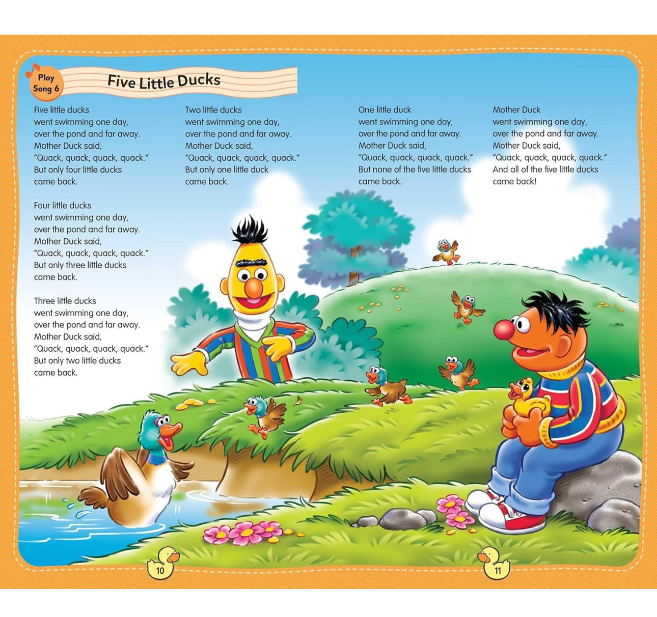 Sesame Street - 芝麻街經典兒歌 CD player 圖書套裝