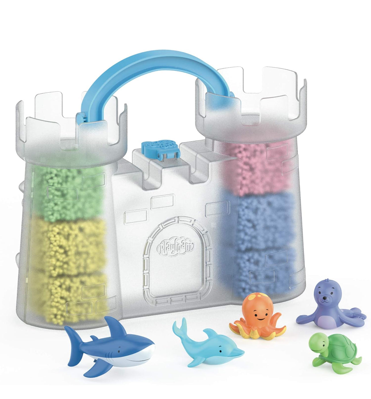 魔塑粒粒黏土 Playfoam GO! Squishy Sandcastle Play Set 🌊