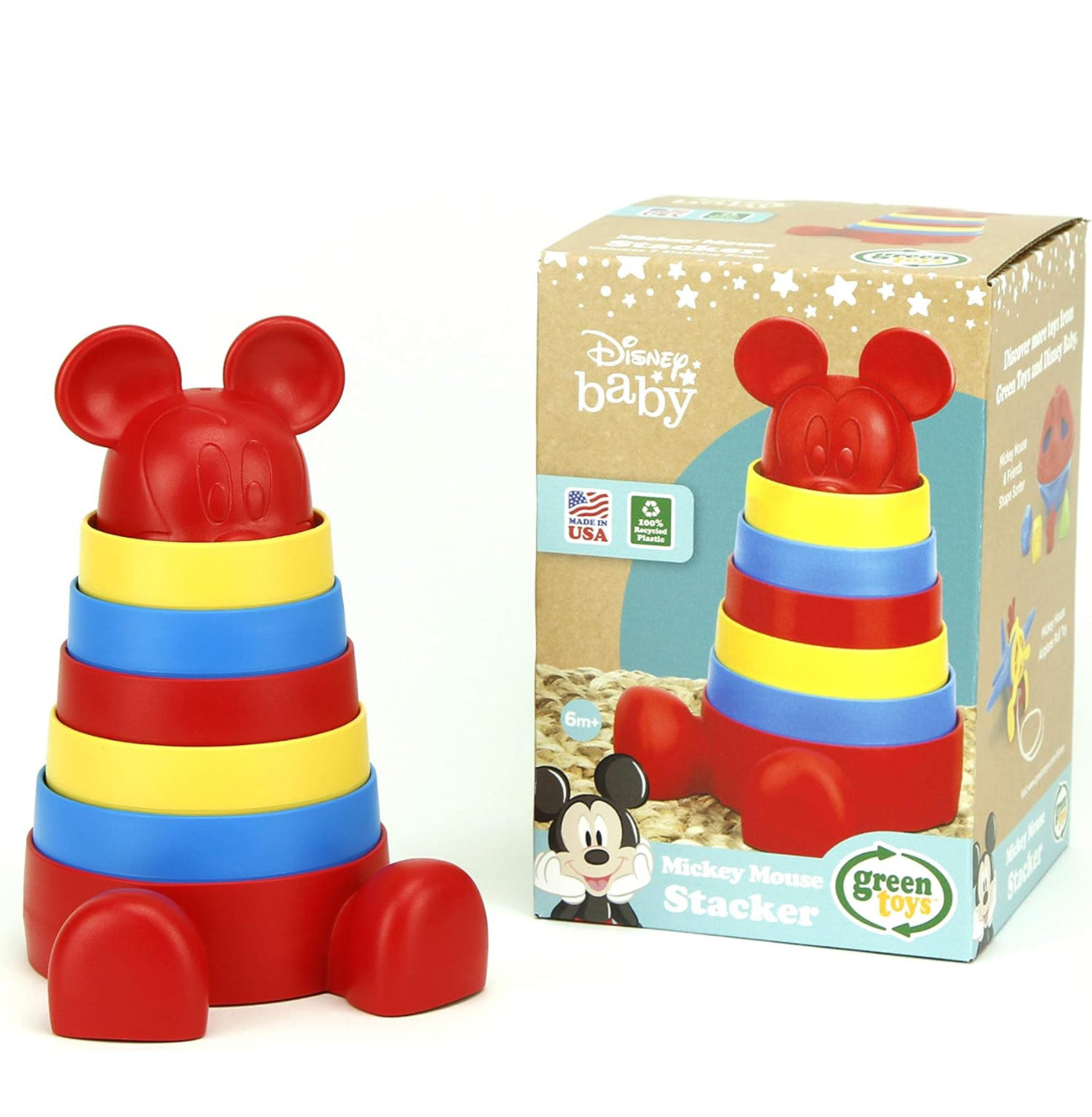 Green Toys x Disney - Mickey Mouse 疊疊樂