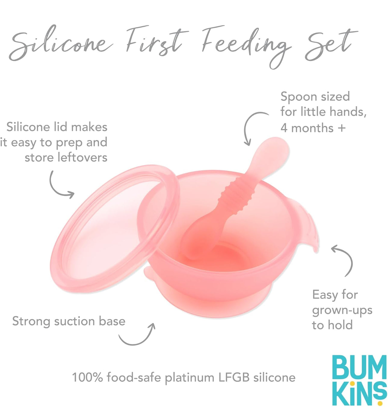 BUMKINS - Signature 吸盤碗 連專用碗蓋及匙羹