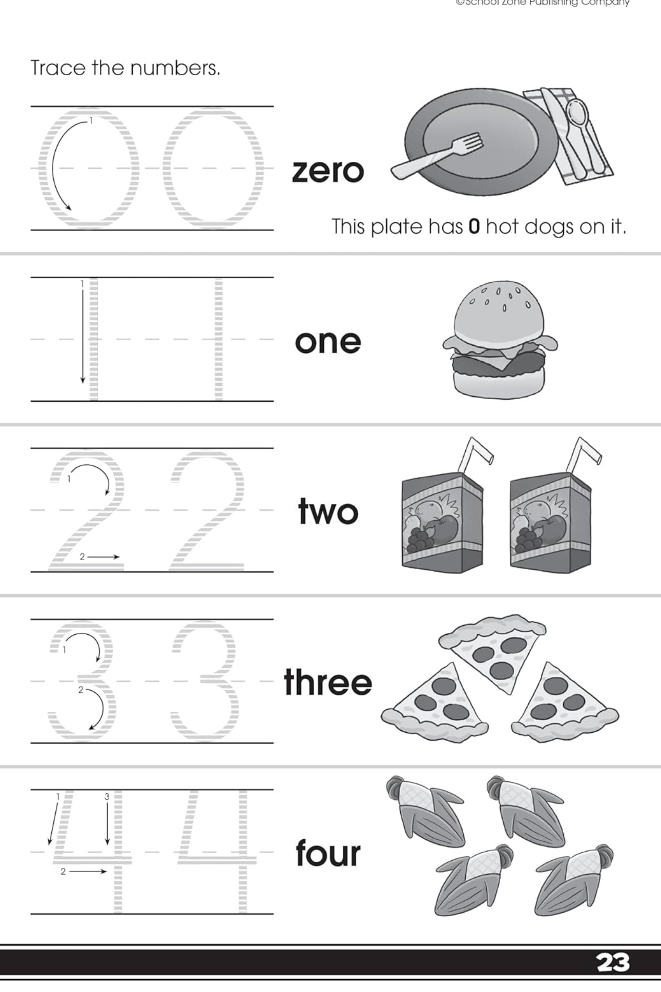 School Zone- Get Ready For Kindergarten Workbook (48 pages)