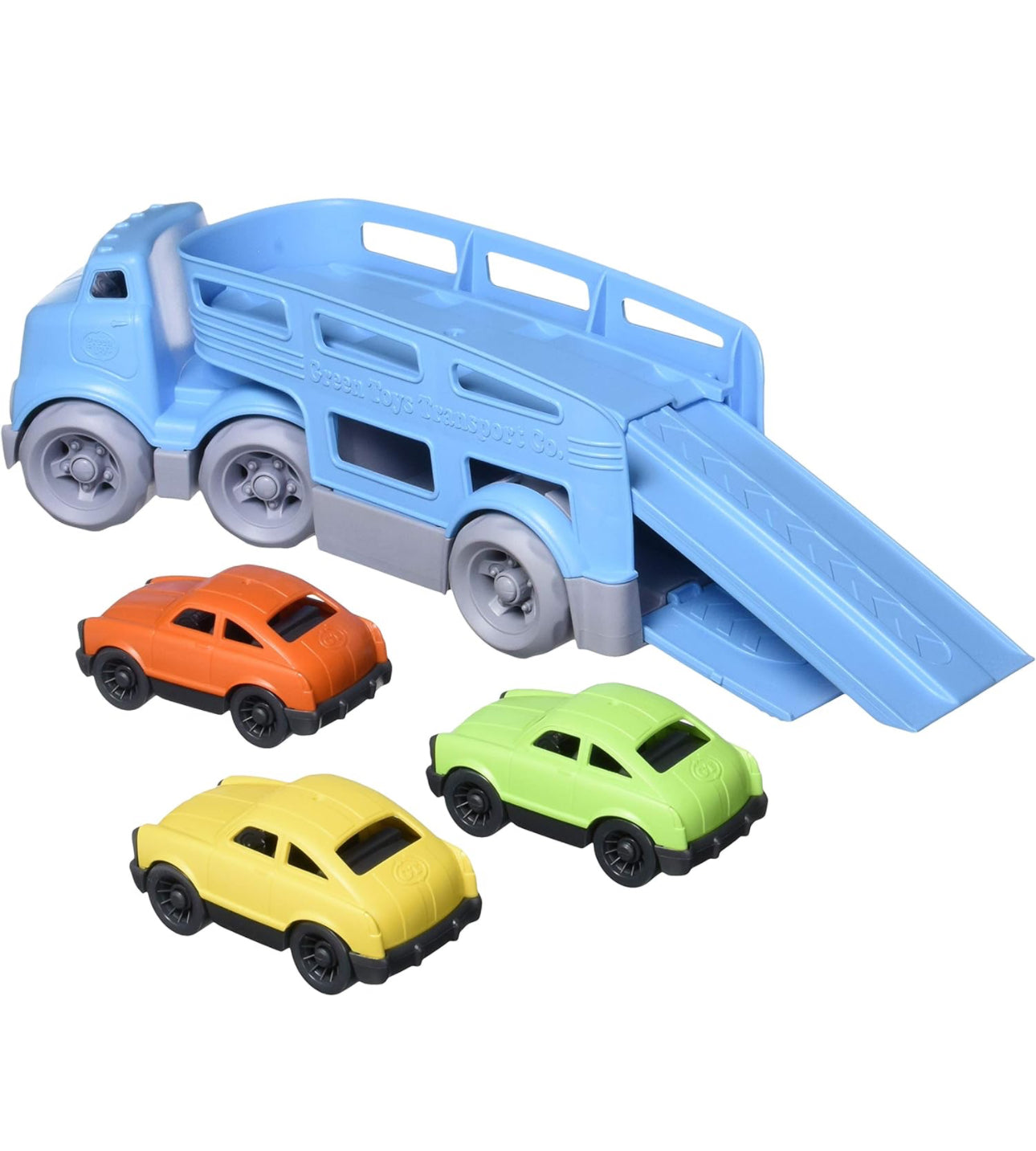 Green Toys - Car Carrier 汽車運輸車 4件套 Play Set