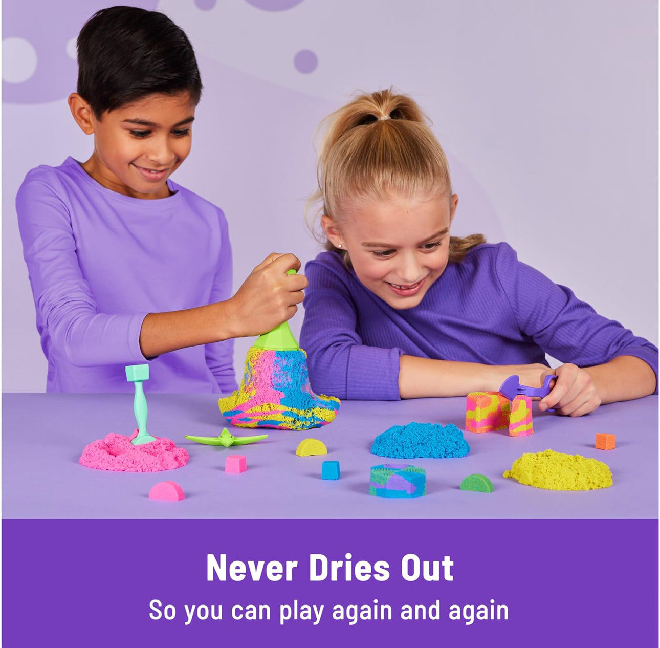 Kinetic Sand 動力沙 Squish N' Create Playset