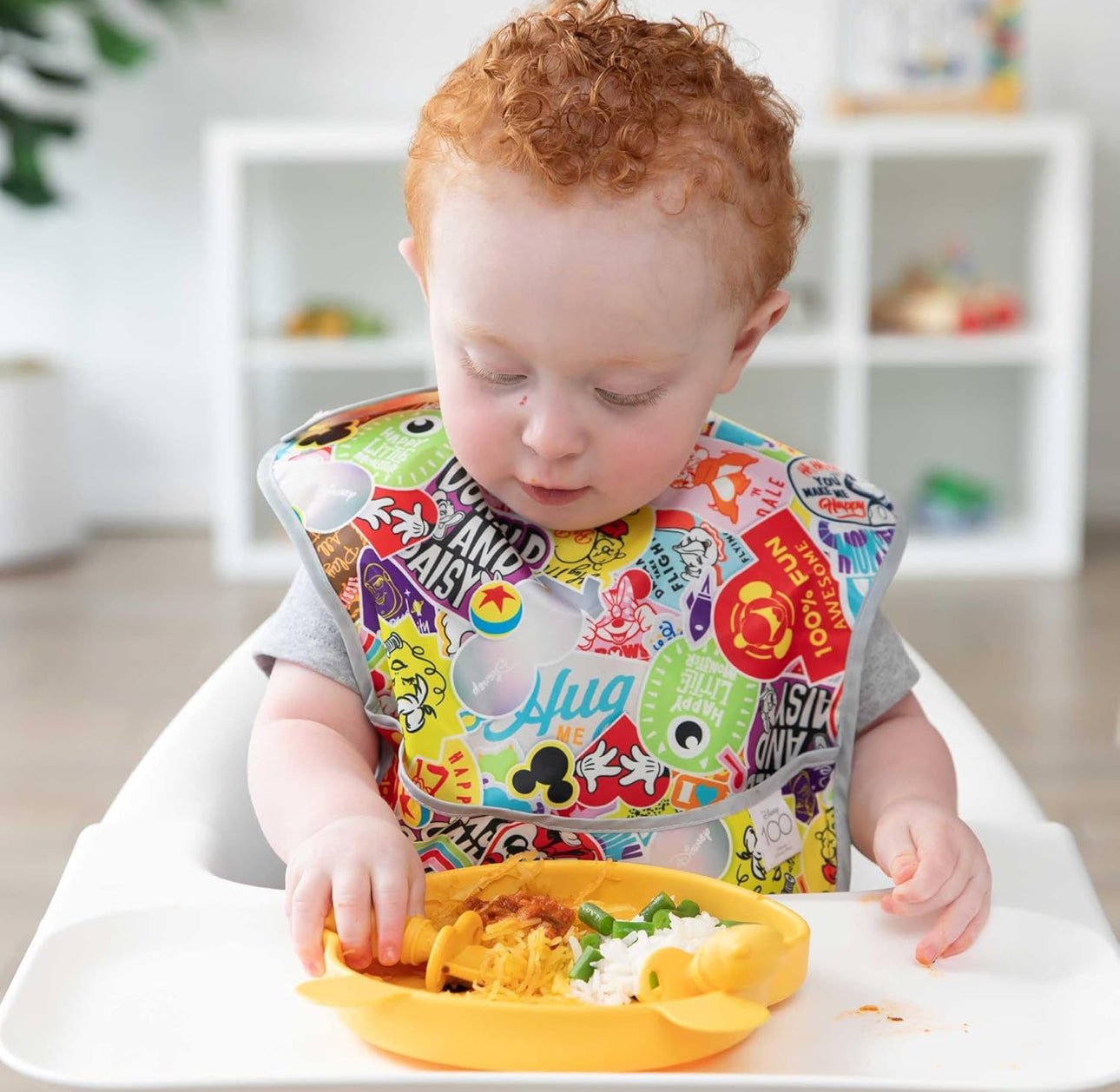 BUMKINS - Disney造型超防水飯衣 (100週年特別版 II 背心款) SuperBibs