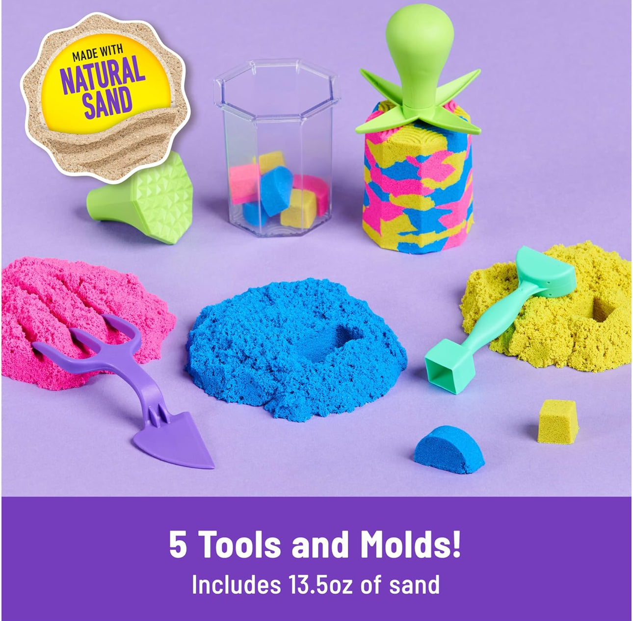 Kinetic Sand 動力沙 Squish N' Create Playset