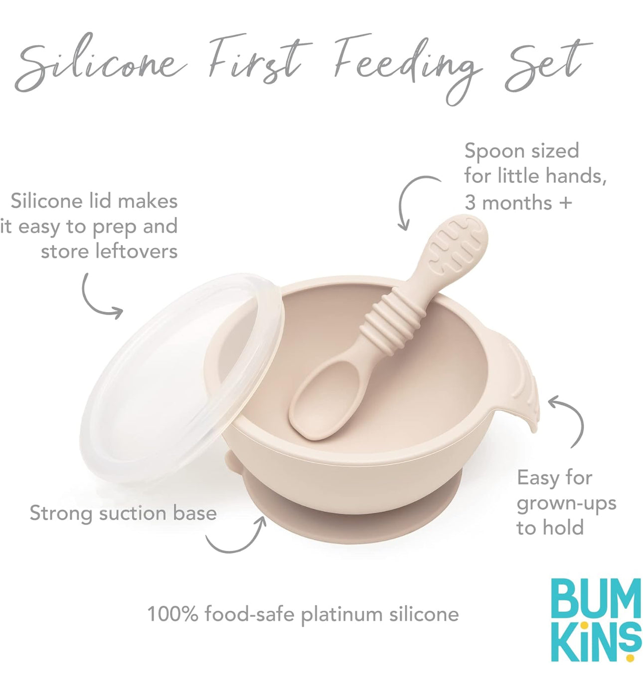 BUMKINS - Signature 吸盤碗 連專用碗蓋及匙羹