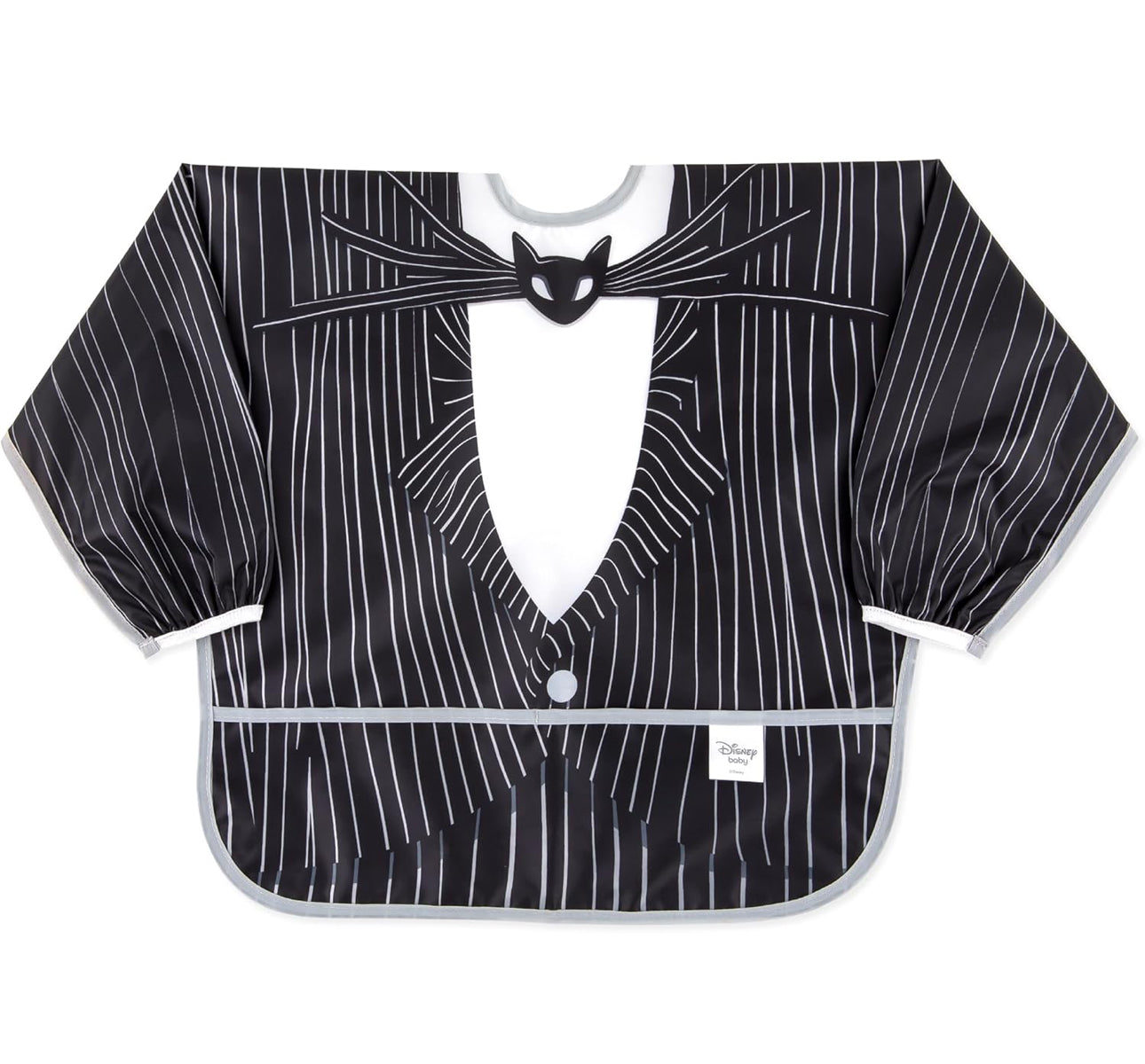 BUMKINS - Disney卡通造型超防水飯衣 (Jack 長袖款) Sleeved bib