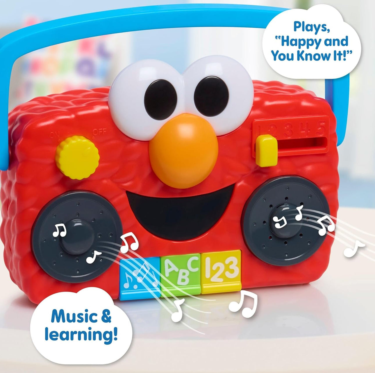 Sesame Street - 芝麻街 Elmo 音樂Boombox