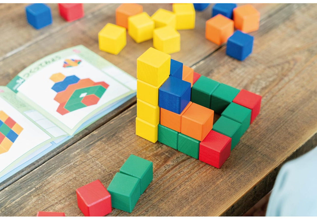 日本直送 - Kumon 日本公文 彩色3D立體積木