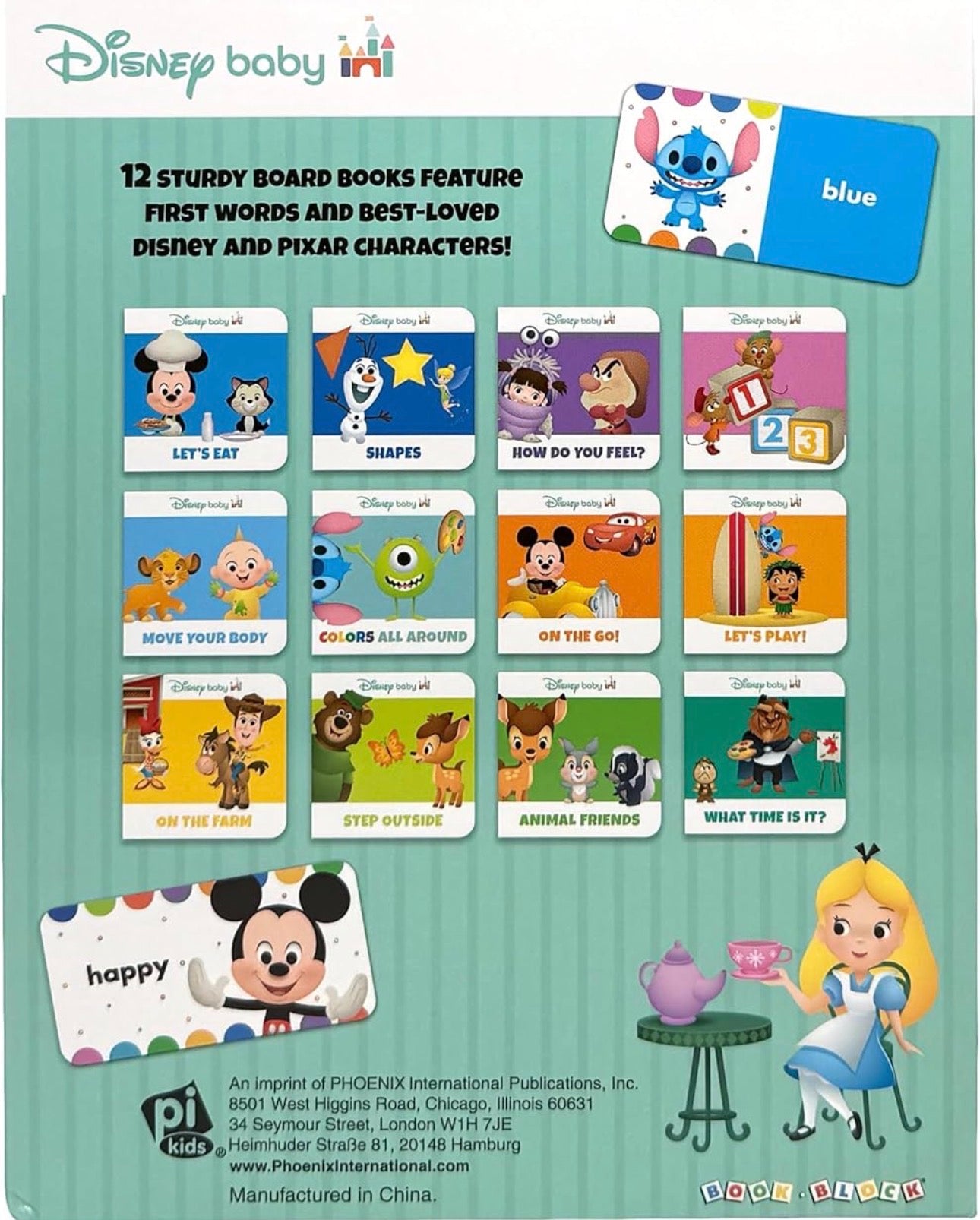 Disney Baby My first block book (12本裝)