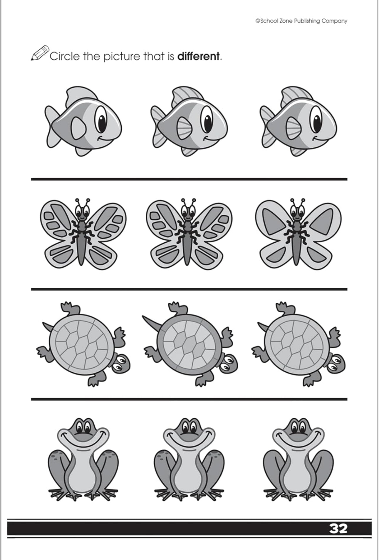 School Zone- Get Ready For Preschool Workbook (48 pages)
