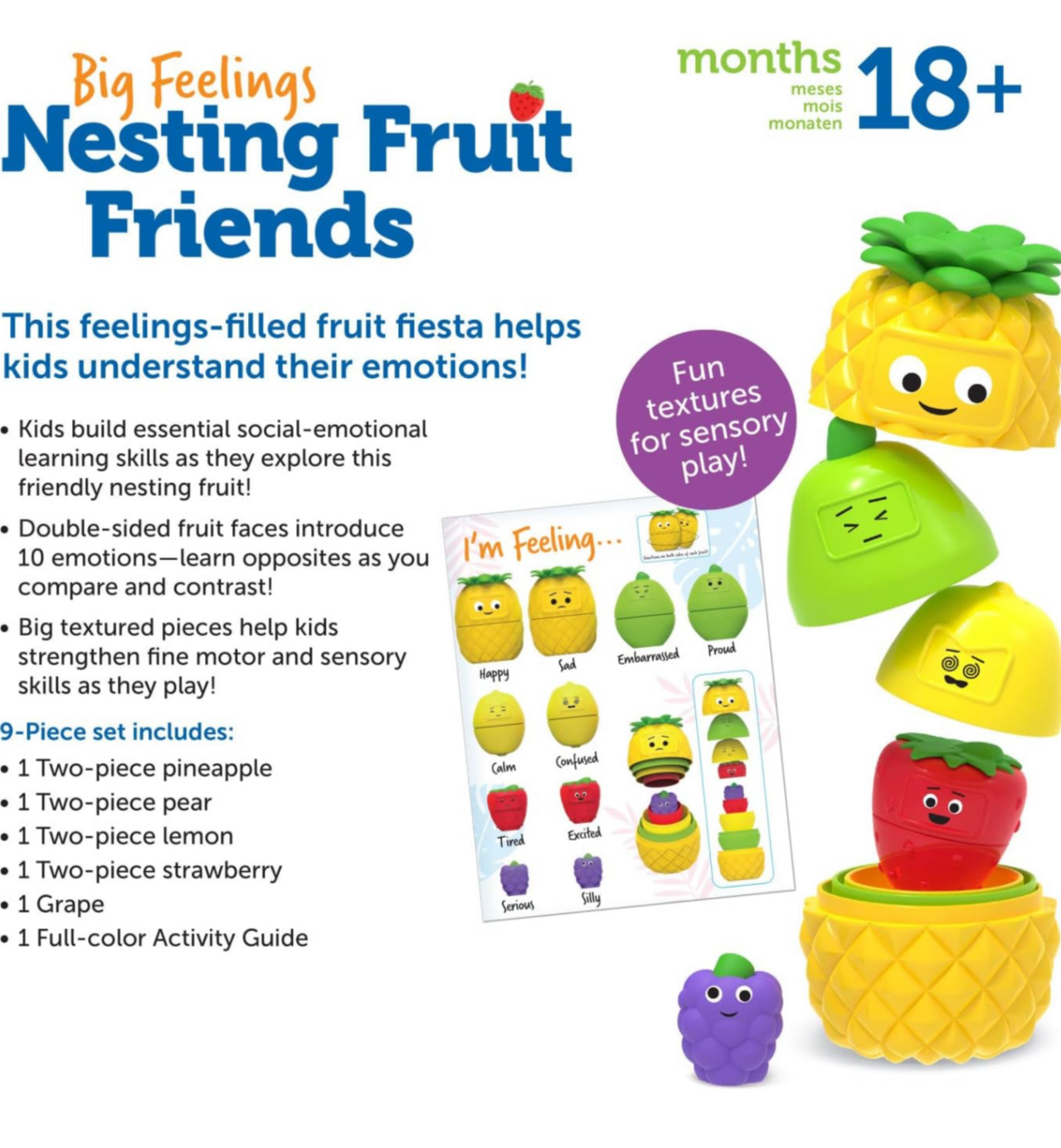 Learning Resources - Big Feelings 水果疊疊樂🍍