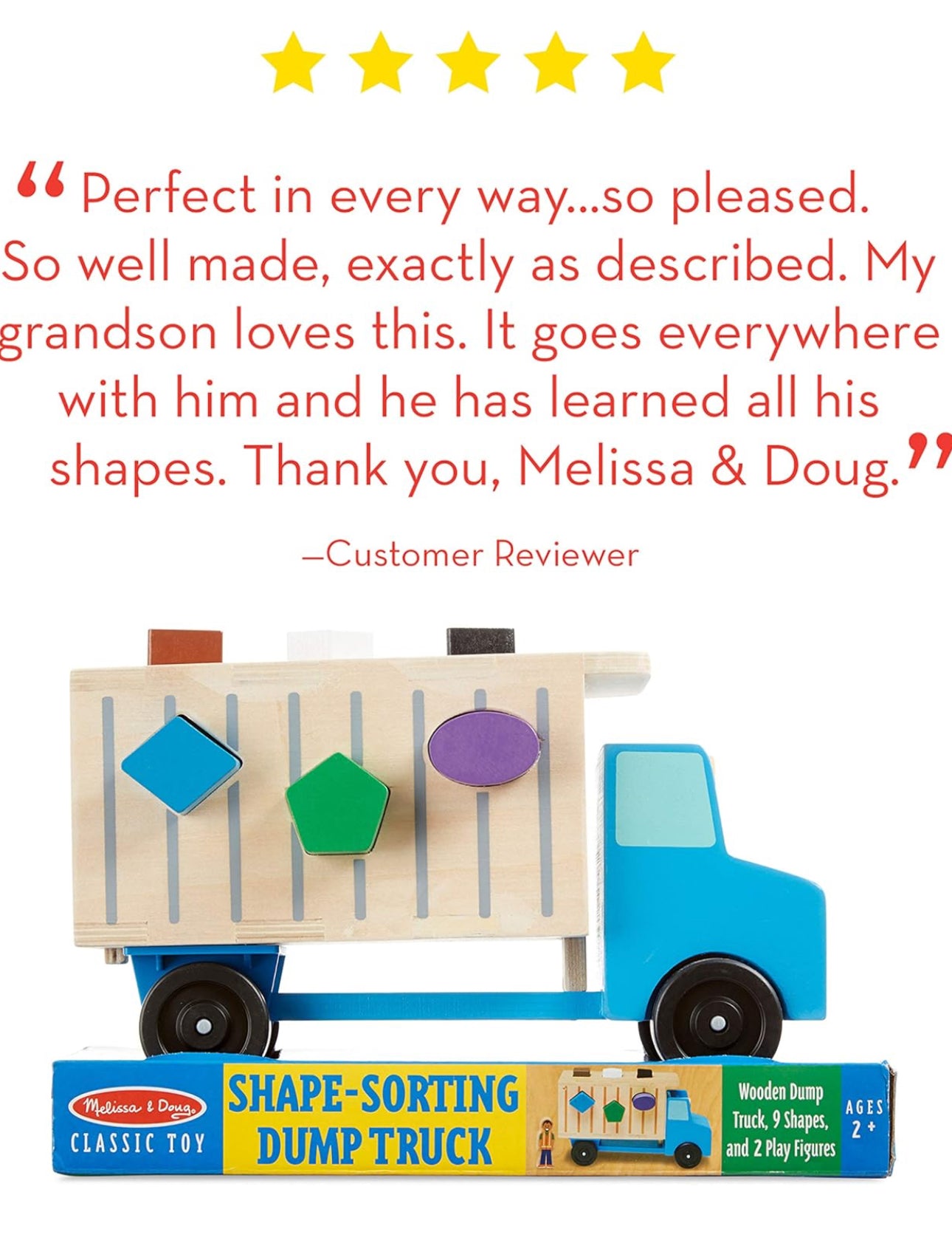 Melissa & Doug - 呠呠形狀巴士