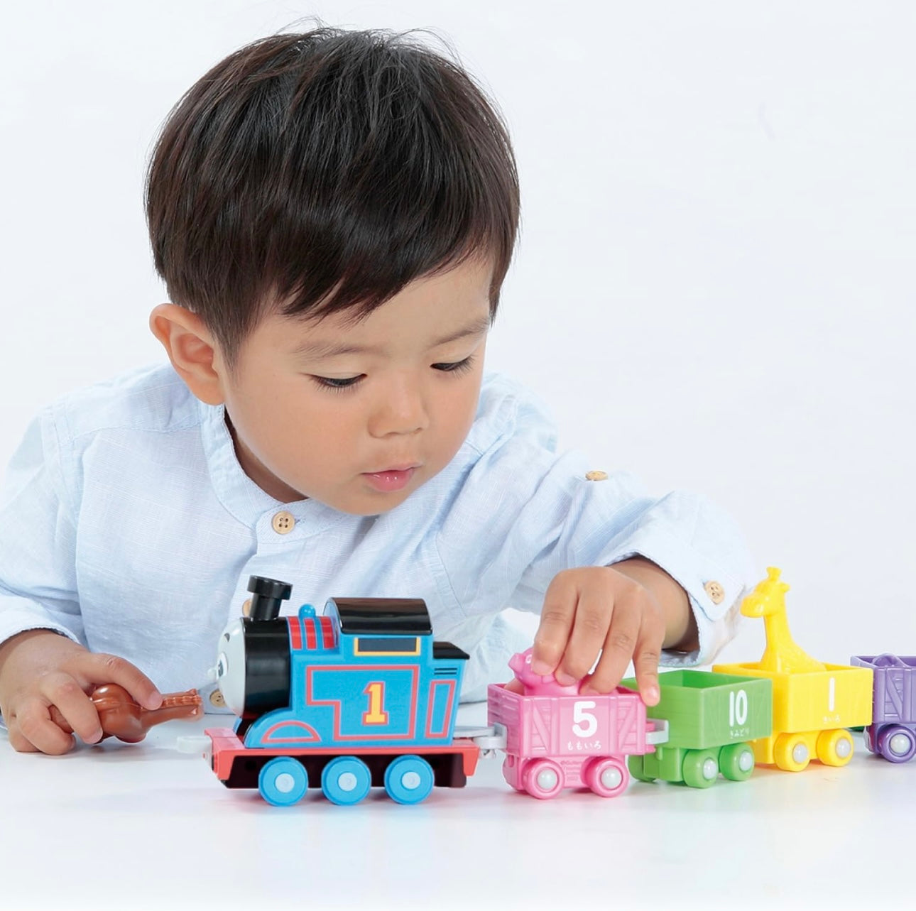 Thomas & Friends - 火車頭Thomas 顏色數字小火車