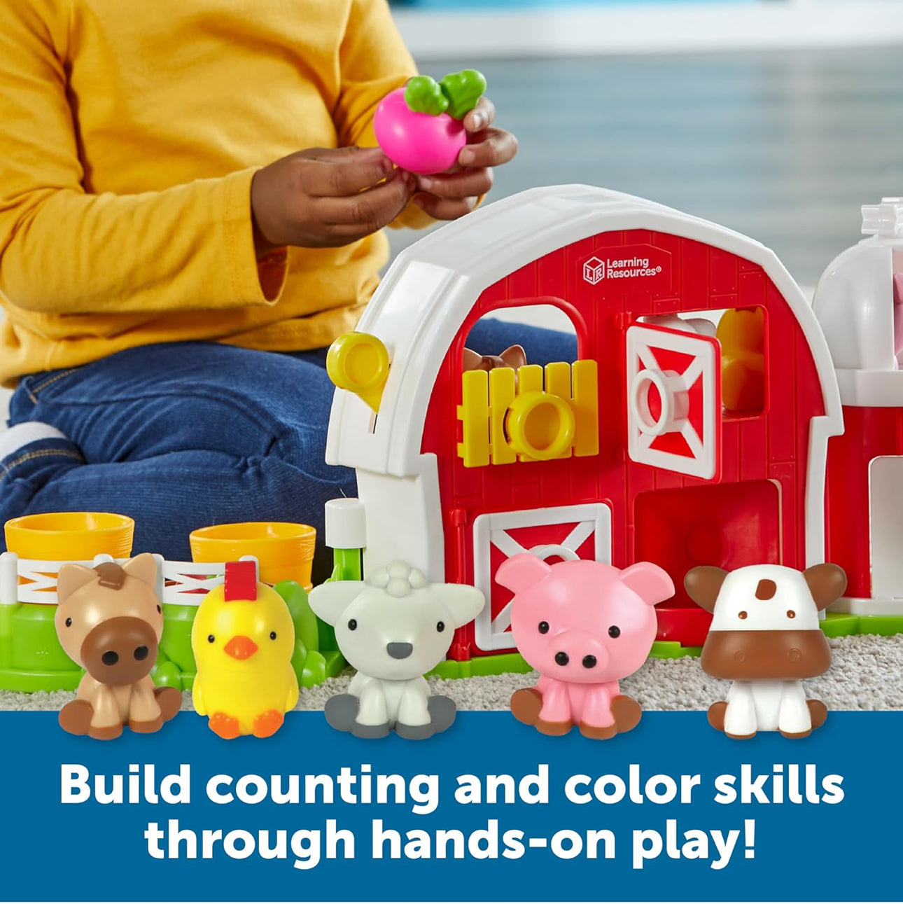 Learning Resources - 小農場捉迷藏 Play Set🐷🐮