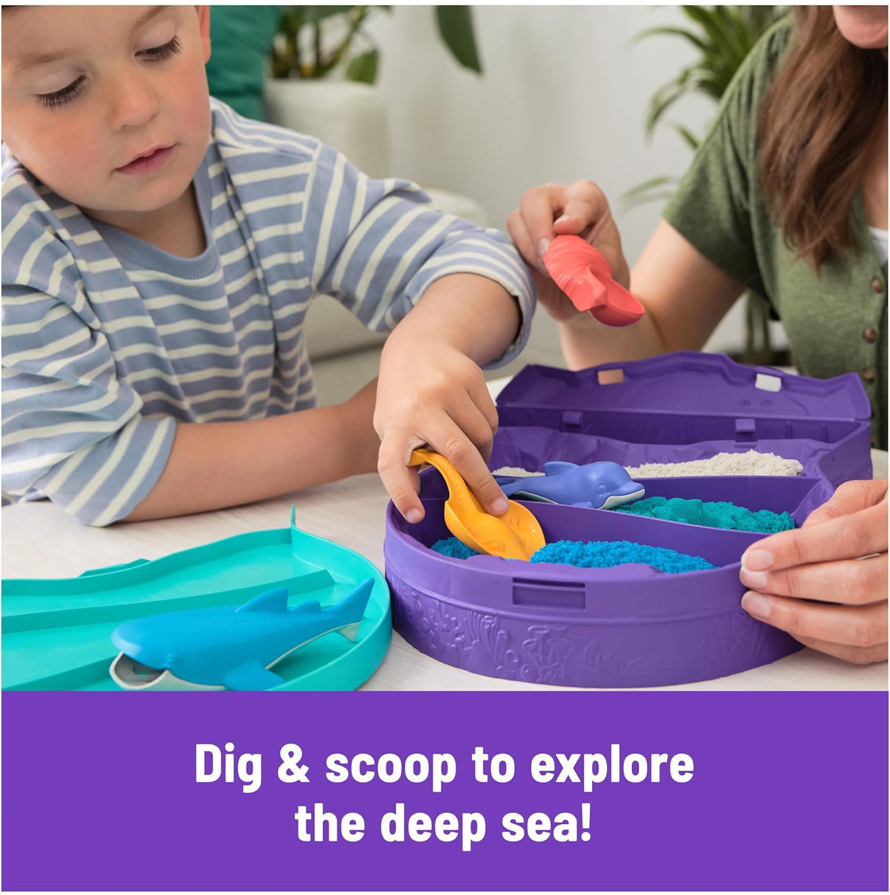 Kinetic Sand 動力沙 Project Planet Deep Sea Set