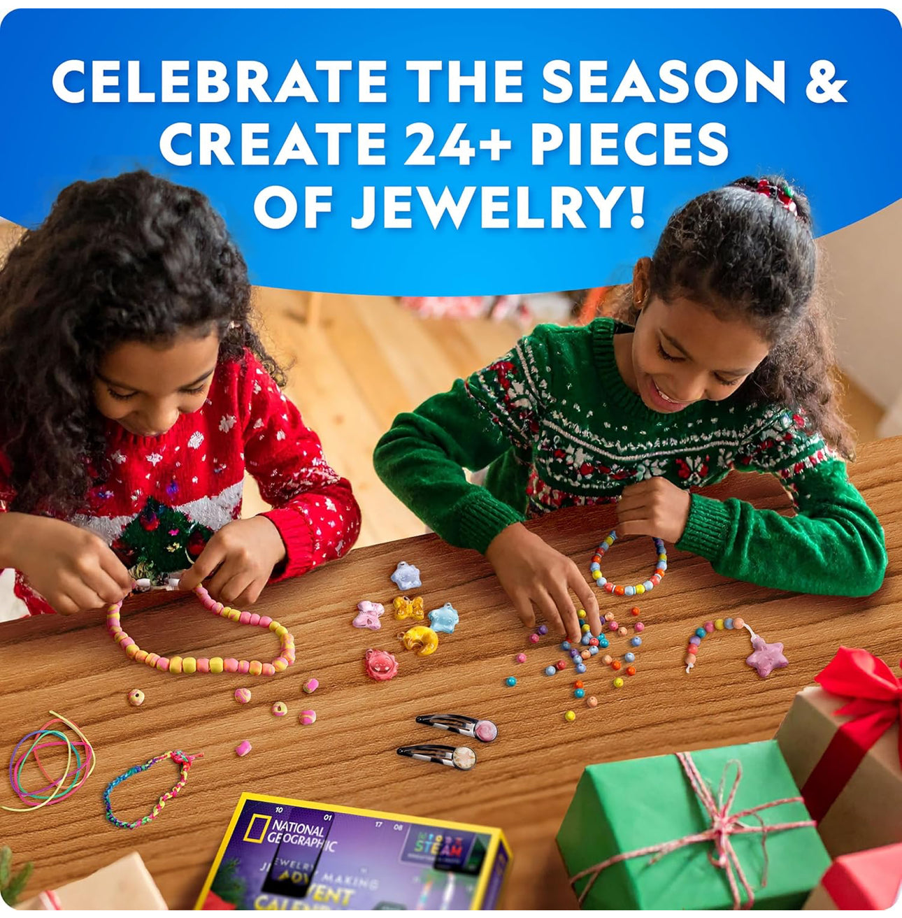 NATIONAL GEOGRAPHIC 小小珠寶收藏家 聖誕倒數月曆