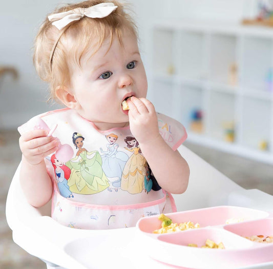 BUMKINS - Disney 造型超防水飯衣 (Princess 背心款) SuperBibs