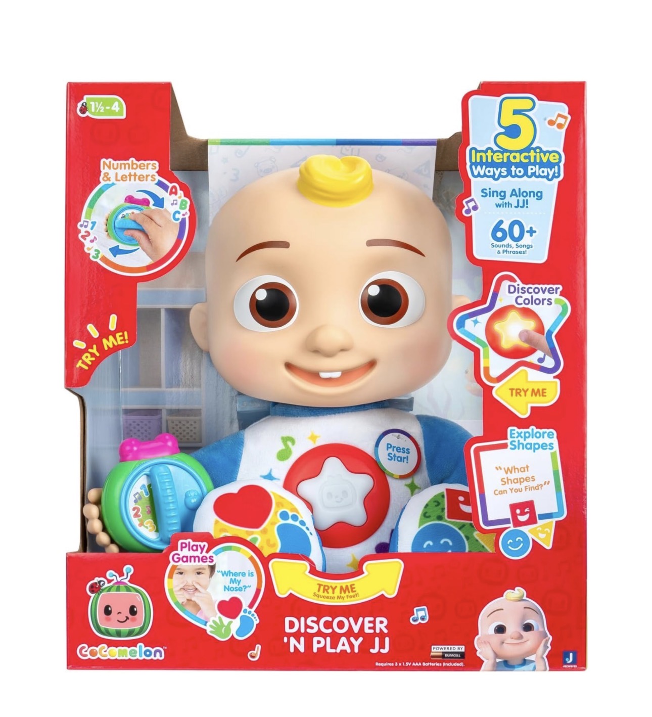 Cocomelon 音樂字母數字公仔🧸🎶