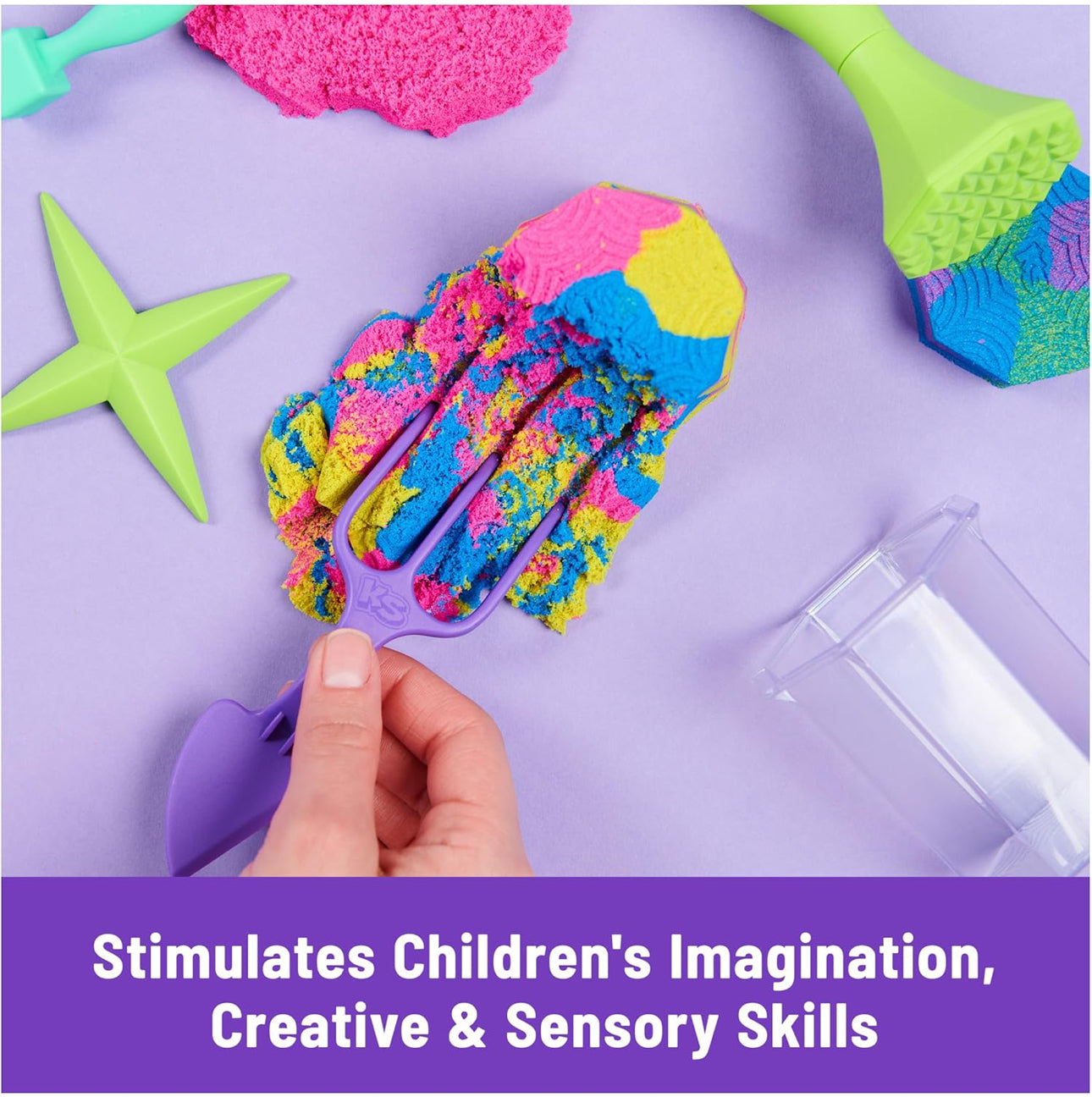 Kinetic Sand 動力沙 Squish N' Create Playset