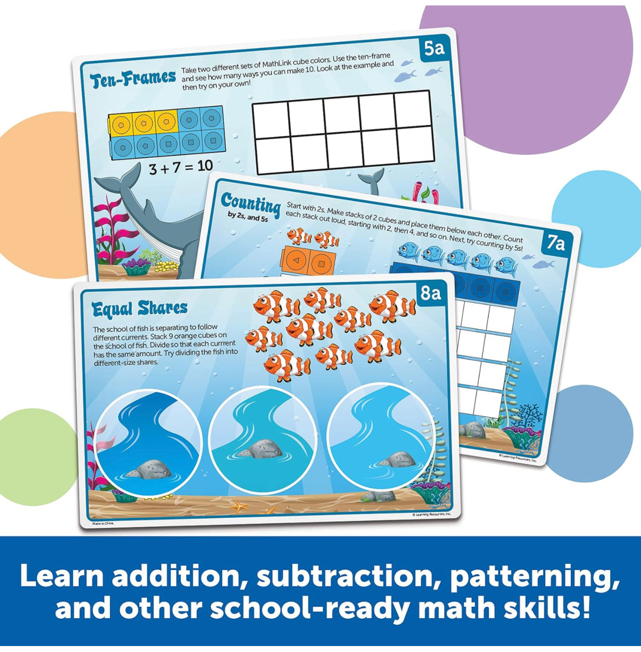 Learning Resources - Sea Adventures 數感訓練彩虹立方