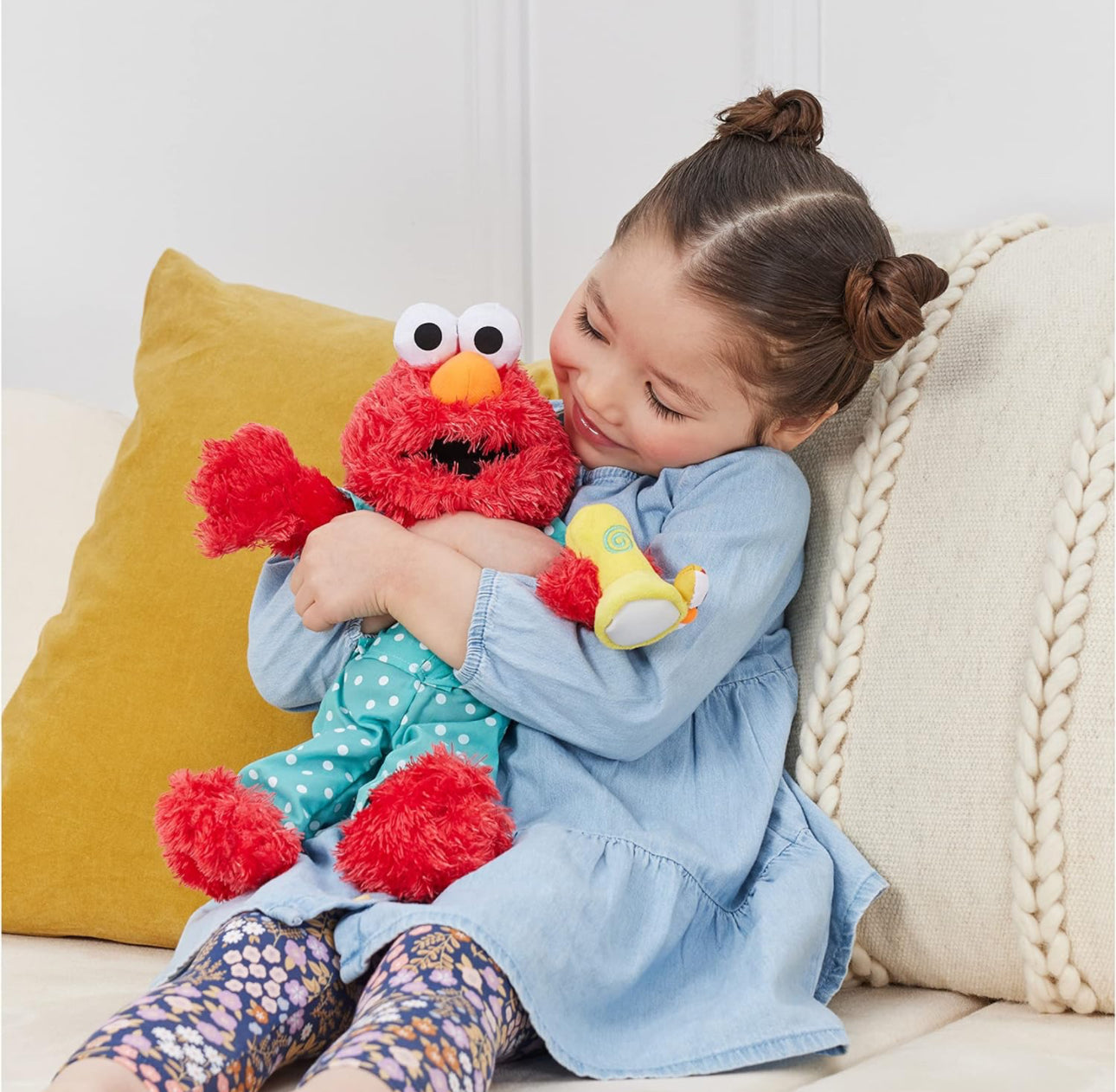 Sesame Street - 12吋 Bedtime Elmo Glow in the dark 🔦 🌠