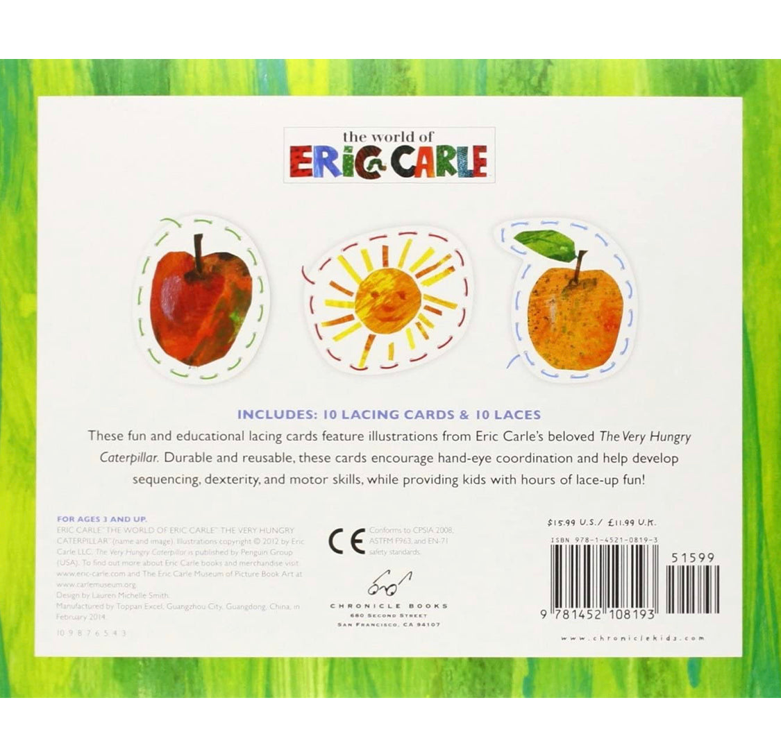 The Very Hungry Caterpillar - 毛毛蟲Eric Carle 畫風串串樂