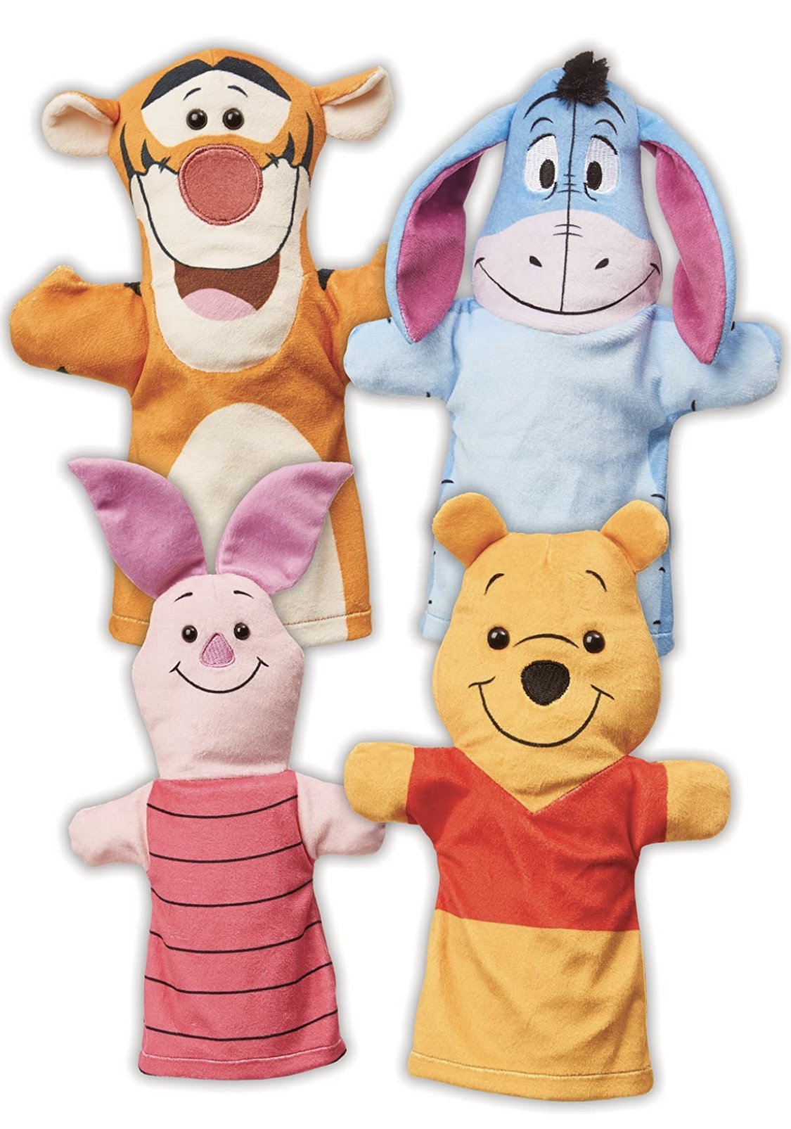 Melissa & Doug - 迪士尼朋友毛毛手偶 (Pooh & Friends)