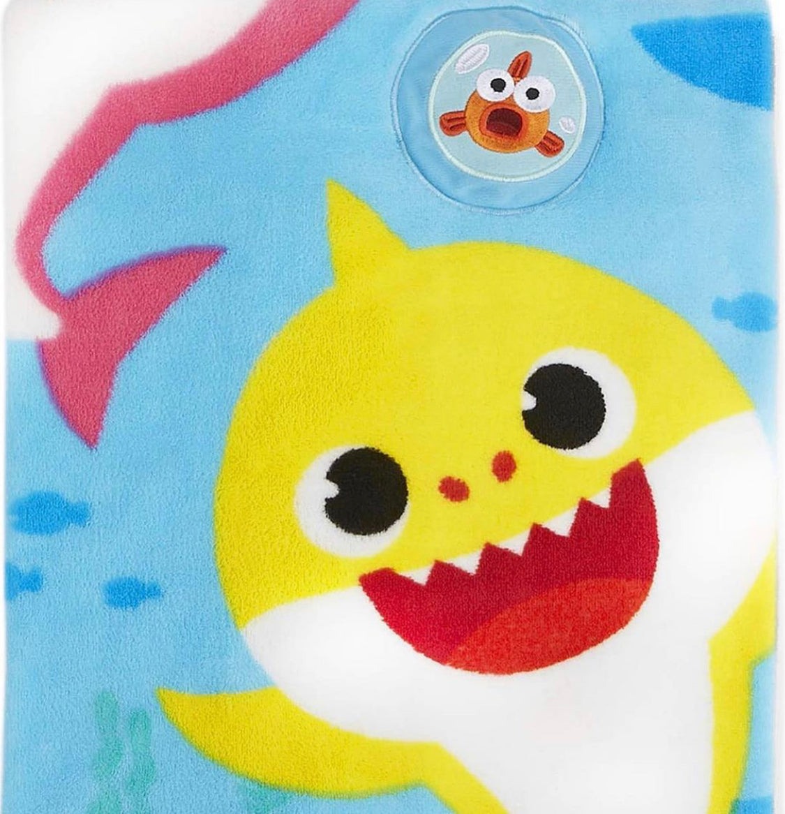 Baby shark 音樂珊瑚絨被仔