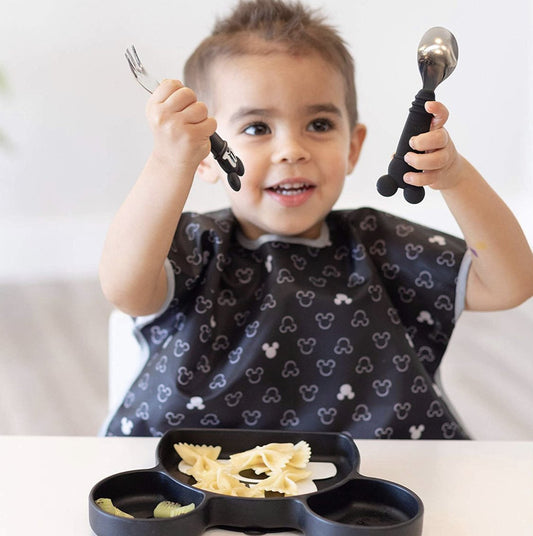 BUMKINS - Disney卡通造型超防水飯衣 (Mickey 款) Junior Bibs