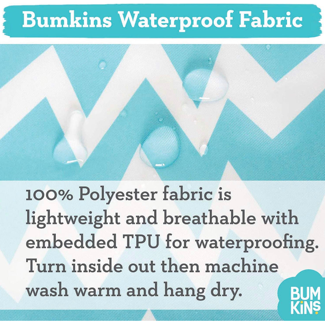 BUMKINS - Disney卡通造型超防水飯衣 (Mickey 款) Junior Bibs