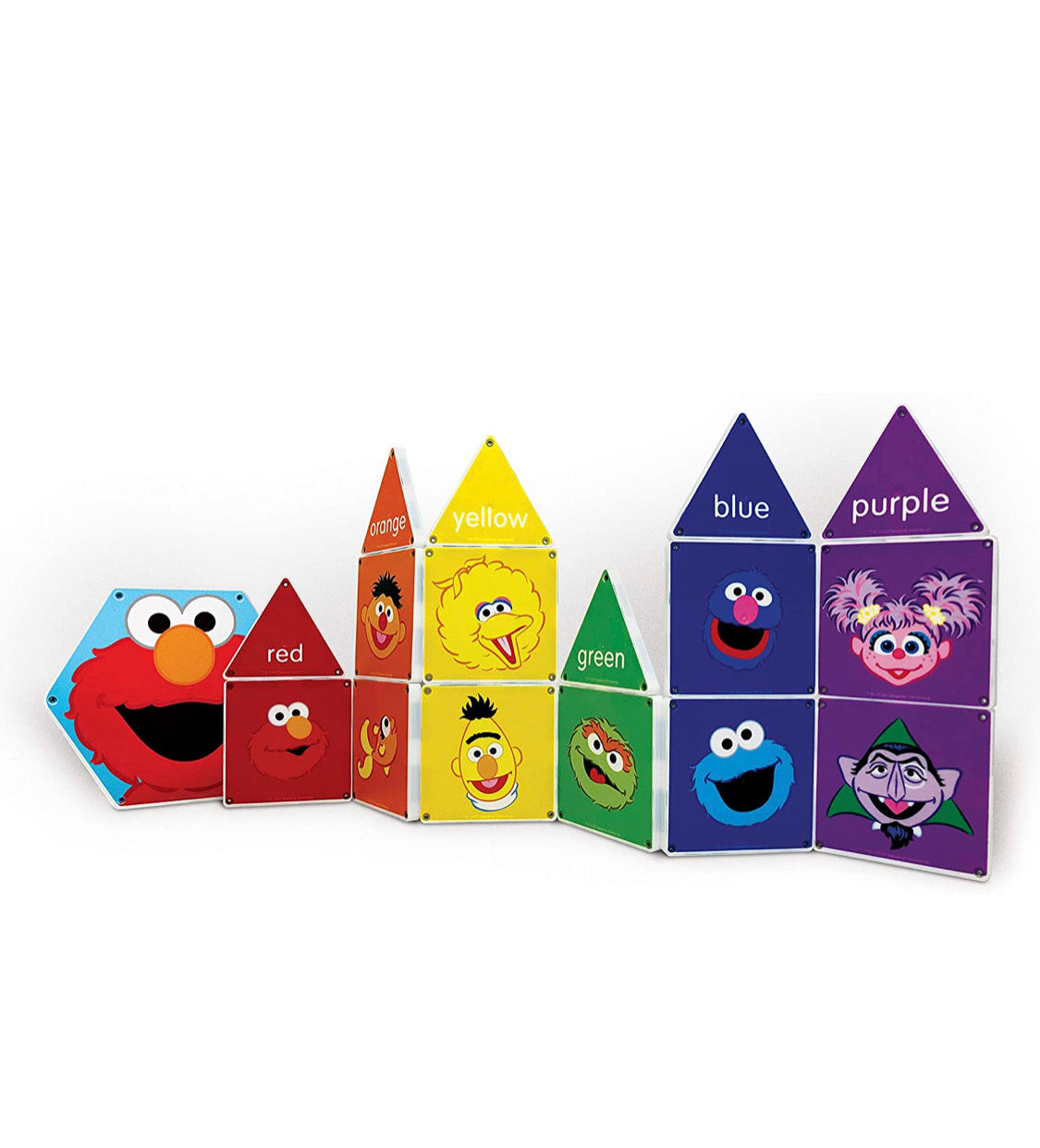 Sesame Street - 芝麻街Elmo 磁力新積木