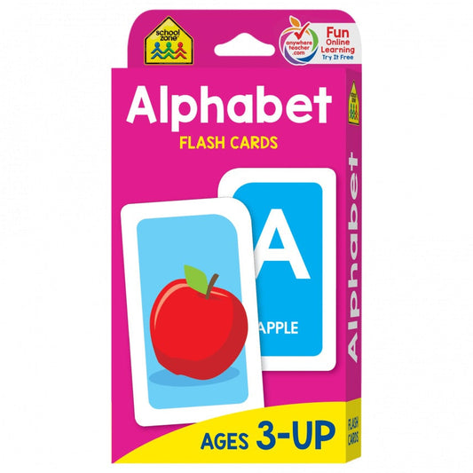 School Zone Flash Card 學習記憶快閃卡 - Alphabet